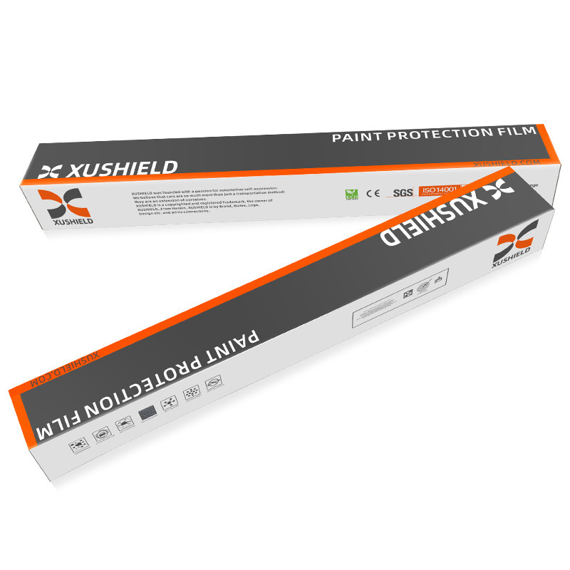 XUSHIELD 1.52*15m 10mil Przejrzysty TPU PPF Farba ochronna nadwozia samochodu Winylowa folia do ochrony powierzchni samochodu