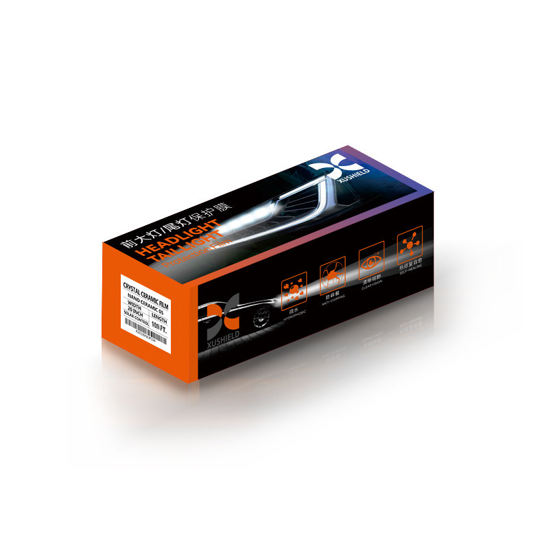 TPH TPU Światło samochodowe Tint Film Światło Czarny Dym Czarny Ogon Światło Światło przednie Tint Film