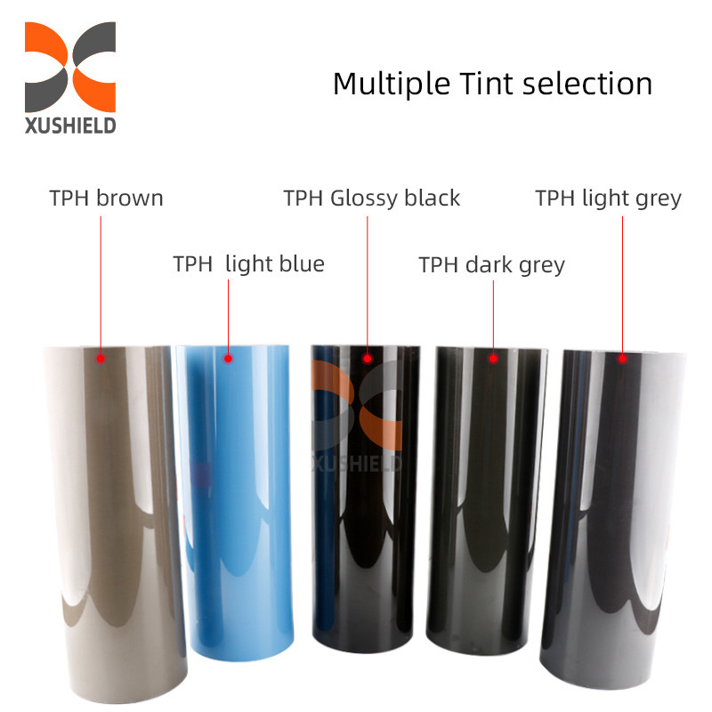 Przejrzysty reflektor motocyklowy Automobile Dark Black Tail Light Led Car Headlight Tint Film TPH Lamp Protective Film