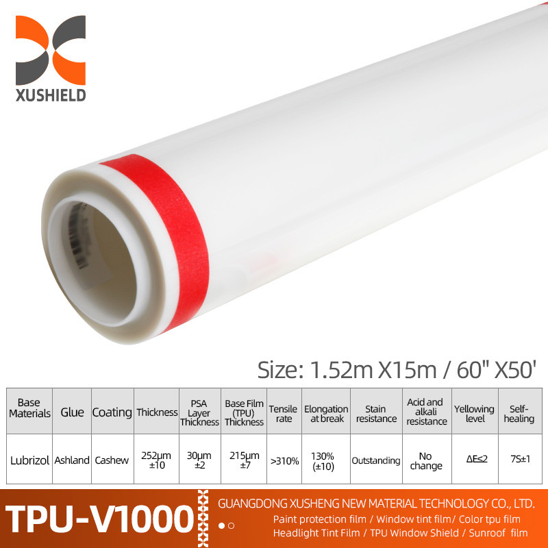 Tpu 1,52m*15m Przejrzysty Ppf Film Ochronny Od Farby Do Samochodu