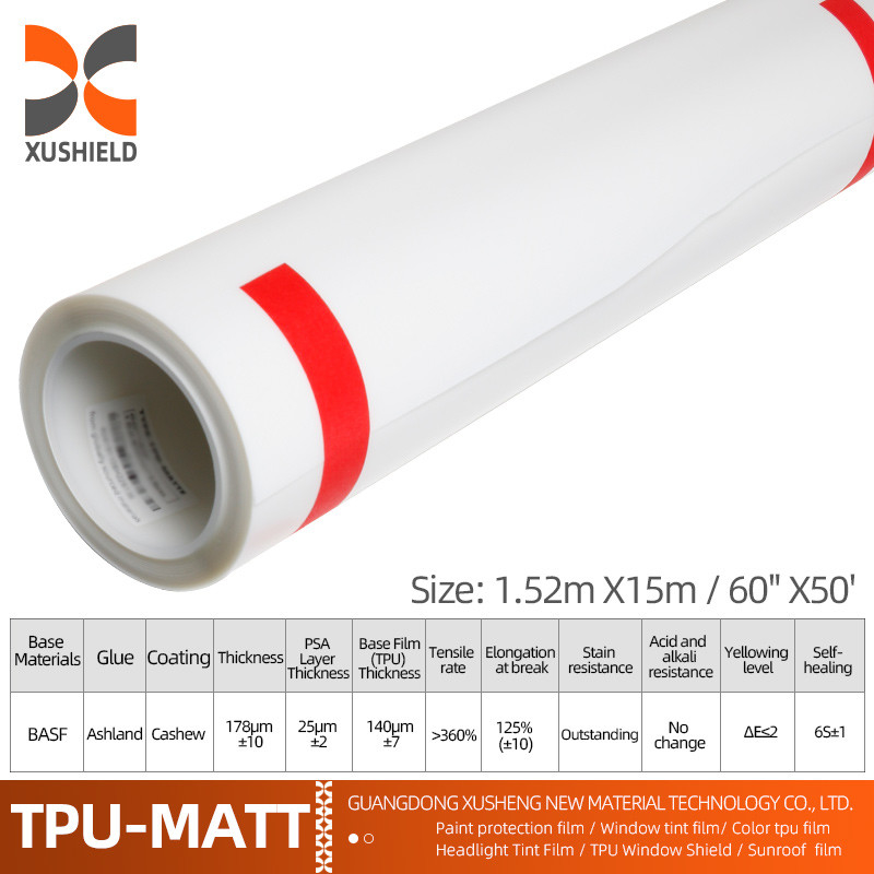 10 letnia gwarancja Ppf 6,5 ml 7, 5 ml czysta PPF Film ochronny od farby samochodowej Samoleczący się Film samochodowy TPU TPH PPF