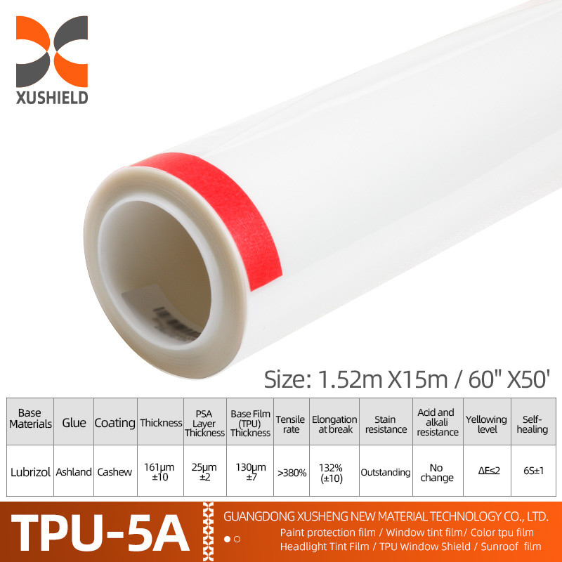 10 letnia gwarancja Ppf 6,5 ml 7, 5 ml czysta PPF Film ochronny od farby samochodowej Samoleczący się Film samochodowy TPU TPH PPF