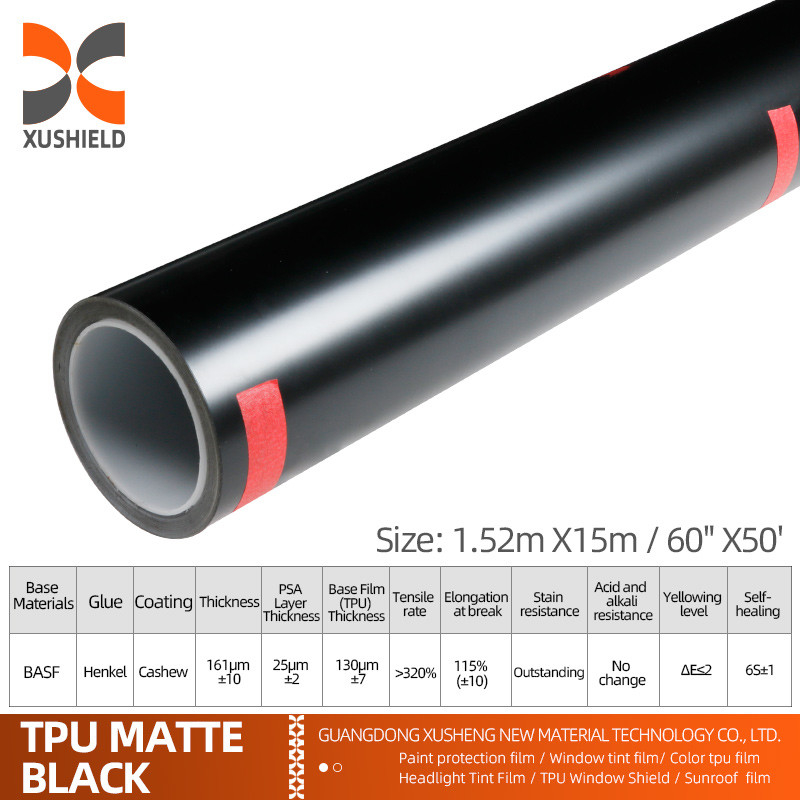 XUSHIELD Producent Wholesale Clear Car Film Samoprzylepny Film Ochronny TPU PPF