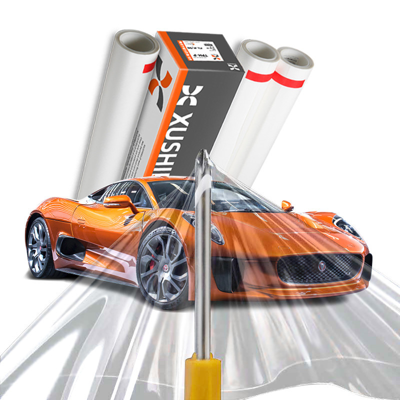 TPH 1.52*15M Wysokiego połysku CLEAR Transparent Adhesive Car Body Paint Protection Ppf Film