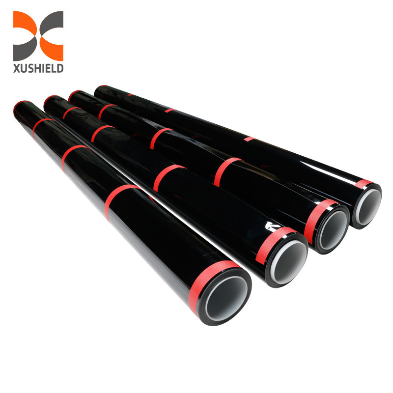 TPH Czarny 1.52*15M Przejrzysty lub czarny Własności przeciwprzebarwienia Wrap Stretch Protective PPF