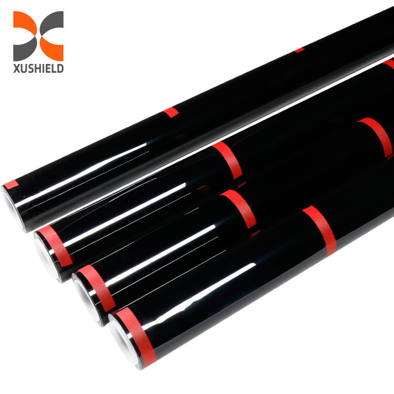 TPH Czarny 1.52*15M Przejrzysty lub czarny Własności przeciwprzebarwienia Wrap Stretch Protective PPF