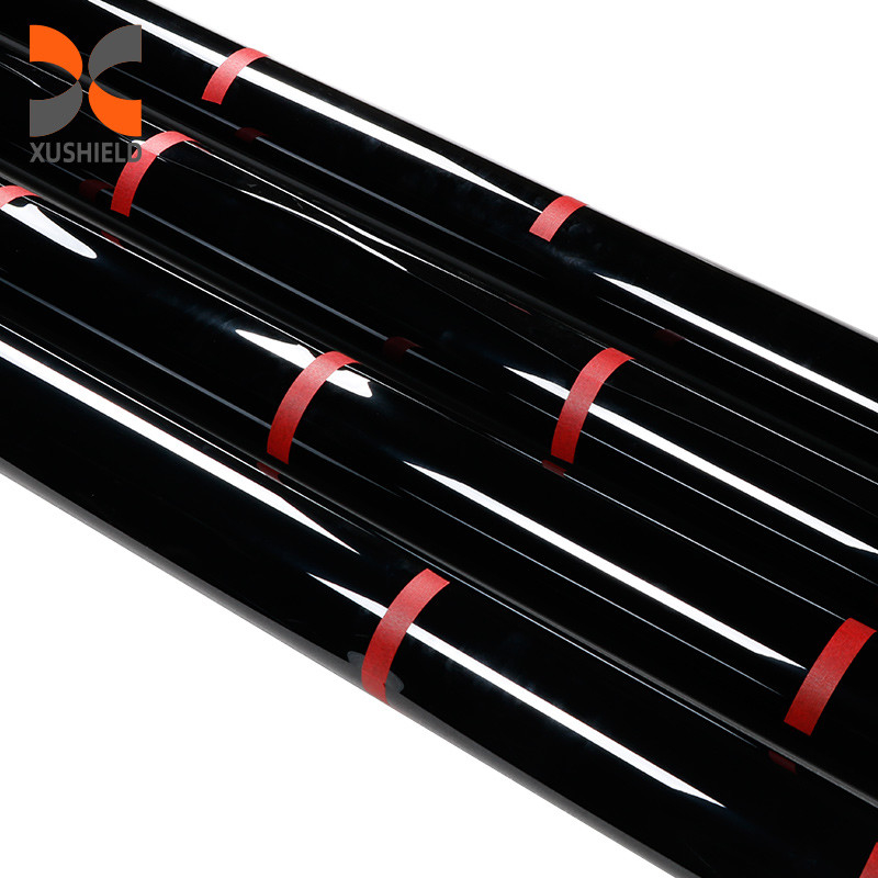 TPH Czarny 1.52*15M Przejrzysty lub czarny Własności przeciwprzebarwienia Wrap Stretch Protective PPF
