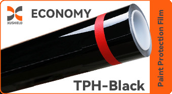 TPH Czarny 1.52*15M Przejrzysty lub czarny Własności przeciwprzebarwienia Wrap Stretch Protective PPF
