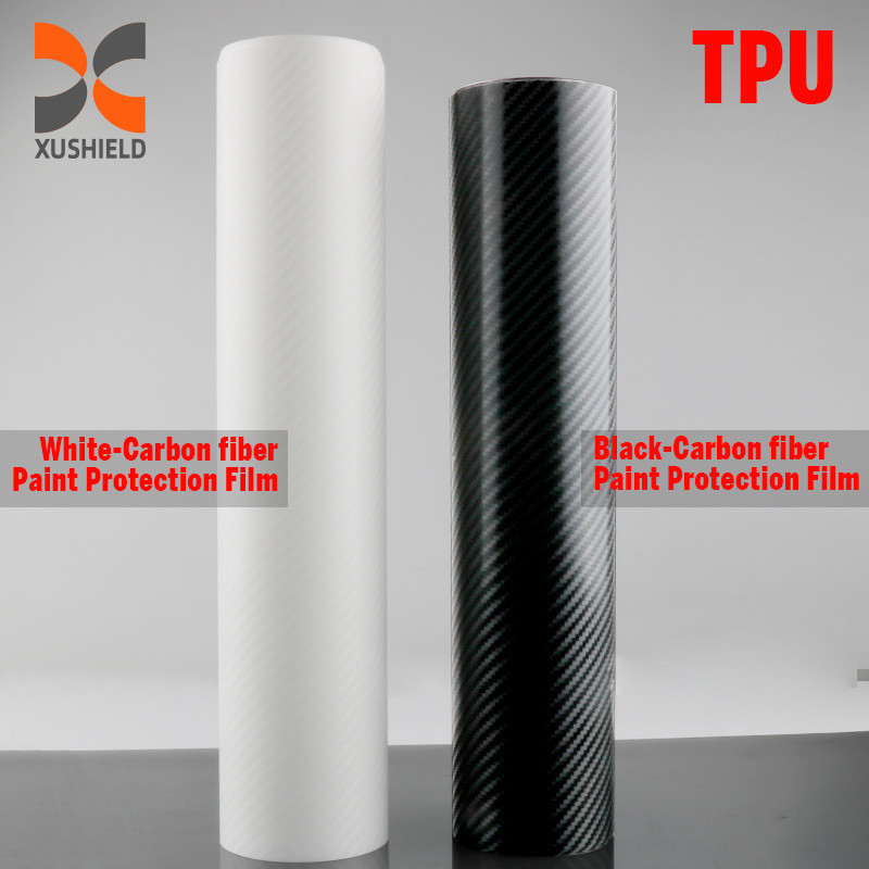 TPU Włókno węglowe Samochód Ppf Ochrona reflektor Tpu Film Farba samochodowa Ochrona Film Tph Pro Kolorowy Mat Ppf Samoleczenie