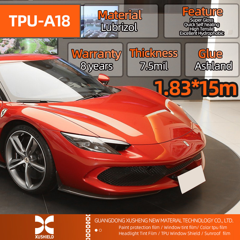 Wielkość 1,83*15m 71in*50ft Hydrophobicity Self Healing Roll Anti Scratch Wrap PPF TPU Car Protection Film
