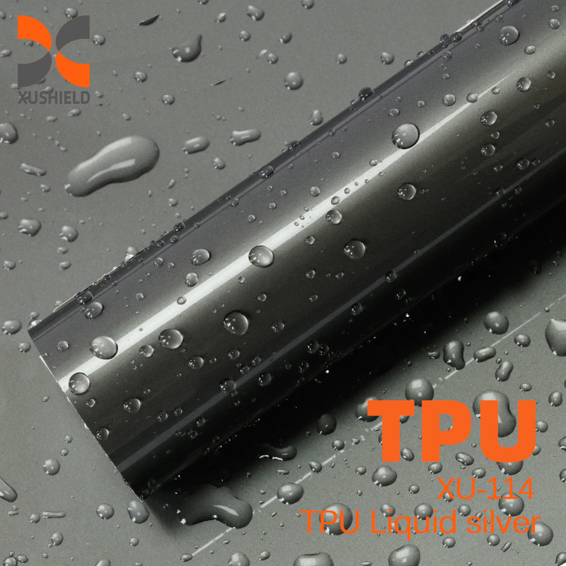 TPU Film ppf srebra płynnego 7.5Mil 6.5 Mil Naprawa cieplna przeciw zarysowaniu Jasny nanoceramiczny film ochronny farby TPH TPU ppf do samochodów