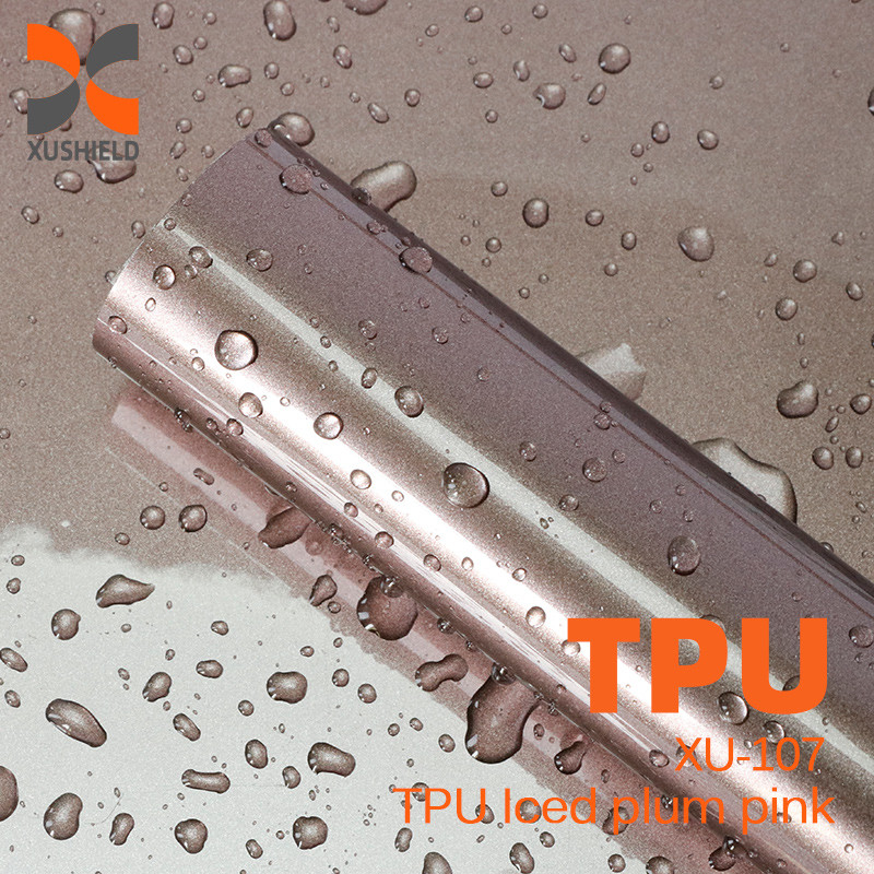 TPU Lodowy Śliwki Różowa PPF 5 lat Gwarancja Anty-żółty Samoleczenie 1.52 * 17m TPU Film ochronny farby samochodowej