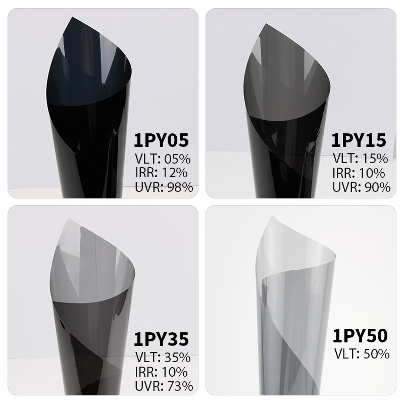 1PLY Evolve Series Carbon Window Film PET Nano Ceramic Film Izolacja Okien samochodowych Film odporny na ciepło 1PLY Model