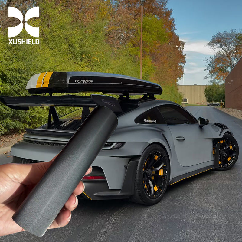 Dobrej jakości TPU Solar eclipse czarny 15Mil PPF Folia ochronna lakieru samochodowego Fotochromatyczna Matowa Błyszcząca PPF